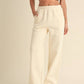 Kimberly C - Cozy Fleece Wide Leg Sweatpants