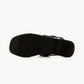 All Black - Women's Pyramid Stud Sandal