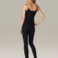 Enza Costa - RIB FITTED STRAPPY JUMPSUIT
