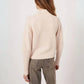 Repeat Cashmere - Wool Sweater With Ribbed Stand Collar