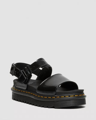 Dr. Martens - Voss Women's Patent Leather Strap Sandals