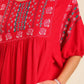 Umgee - Floral Embroidered Dress