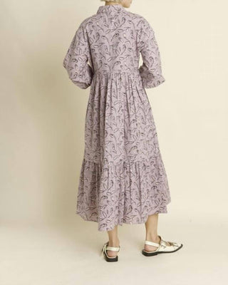 Aureum - Presley Pintuck Midi Shirt Dress