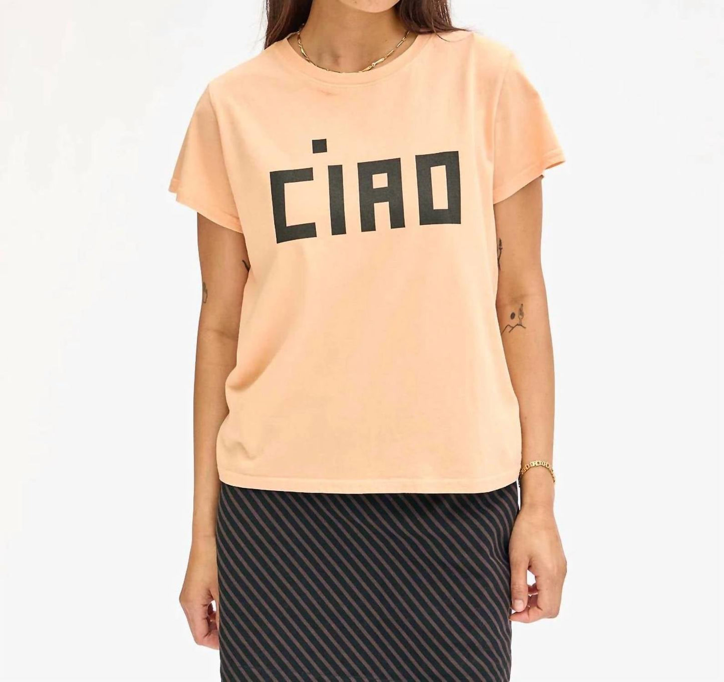 Clare V. - Classic Tee with Ciao