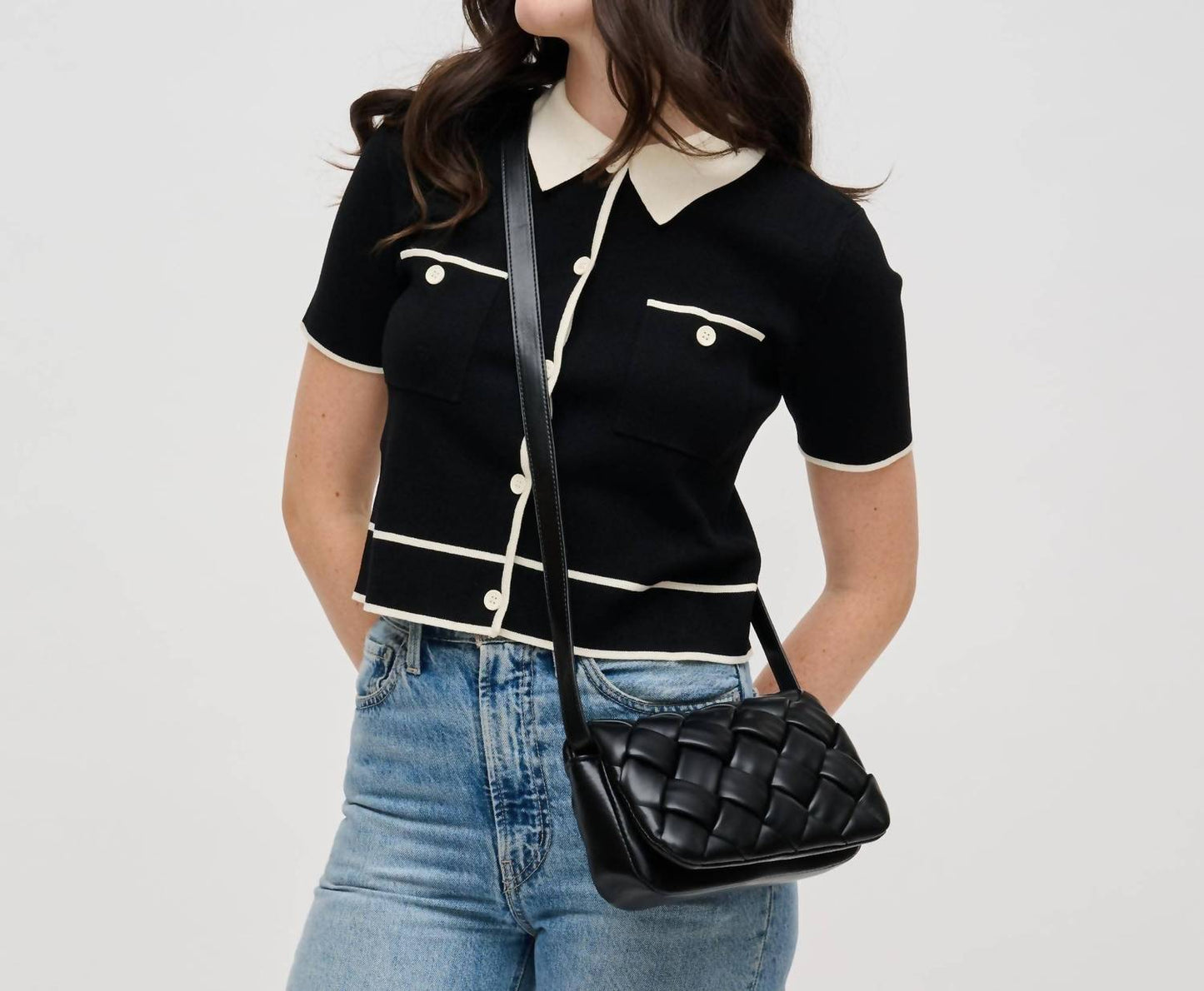 Urban Expressions - Daphne Woven Crossbody