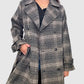 Z Supply - Jackie Plaid Trench Jacket