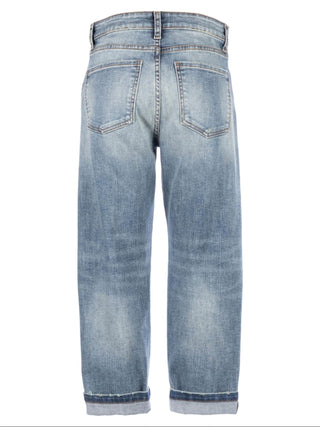 Kut From The Kloth - Sienna Baggy Boyfriend Cropped Jeans