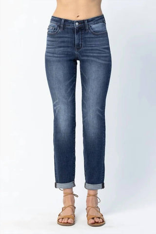Judy Blue - Mid Rise Slim Fit Jeans