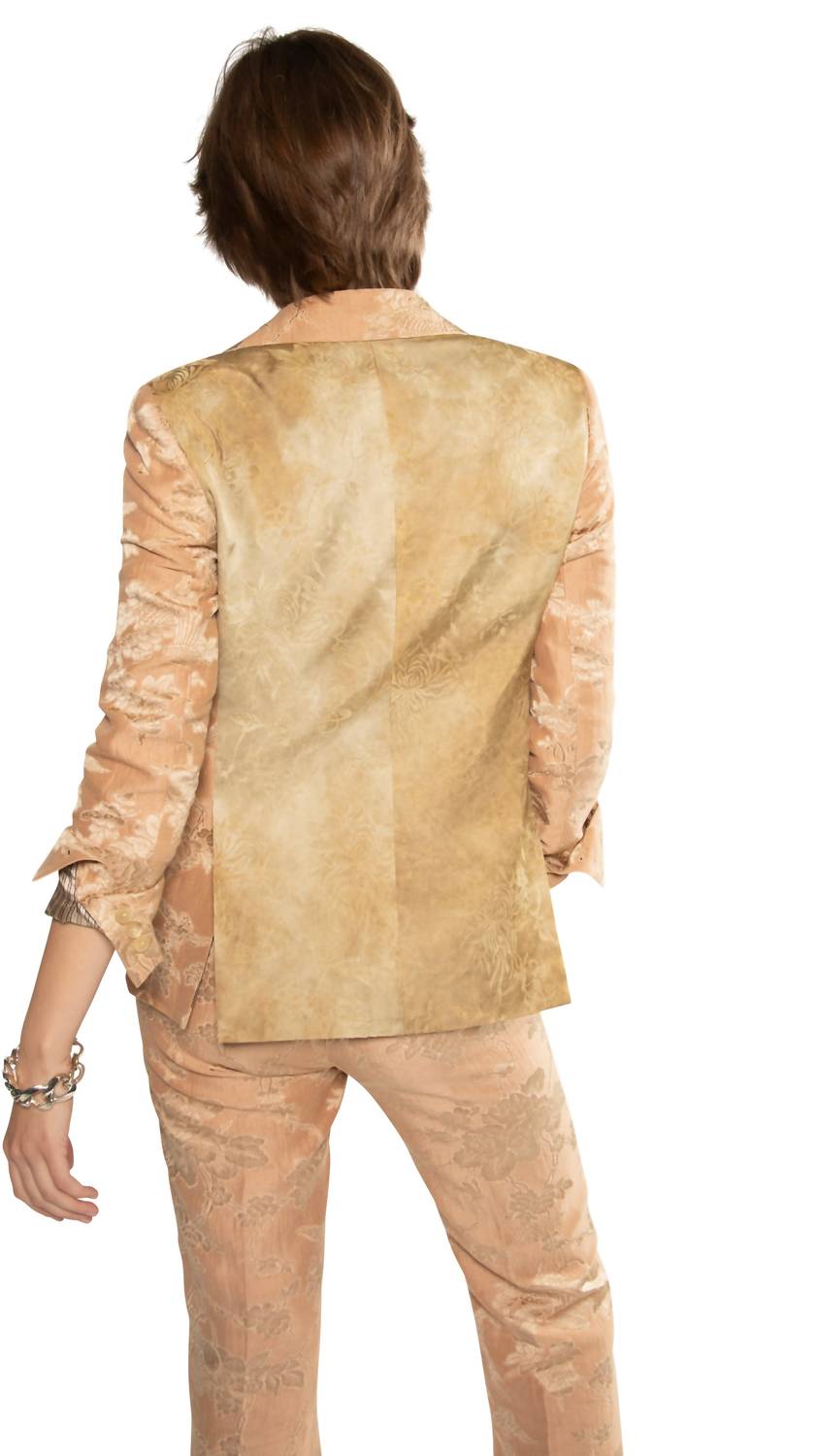 On This Day - Floral Jacquard Flare Pant