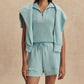 Varley - Clifford Half Zip Knit Top