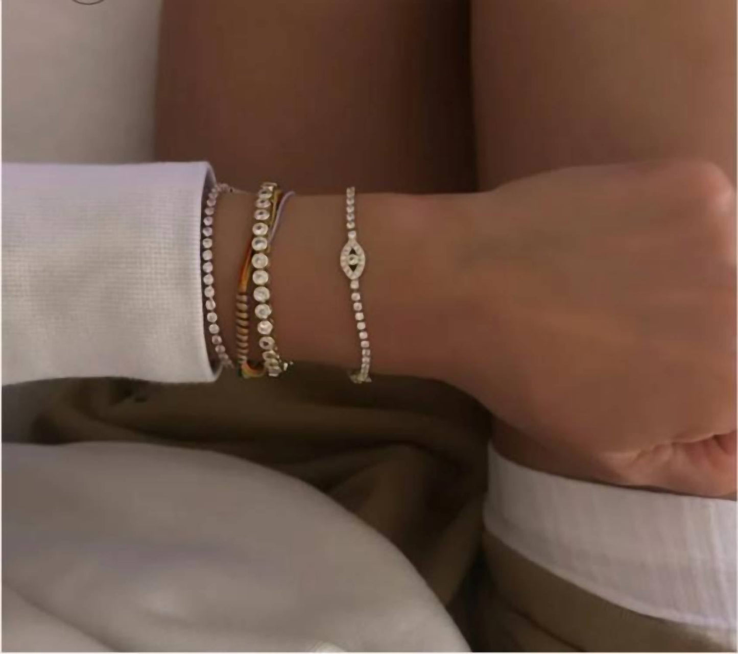 Alexa Leigh - Women's Protection Tennis Bracelet