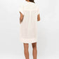 Oliphant - V-neck Roll Sleeve Mini