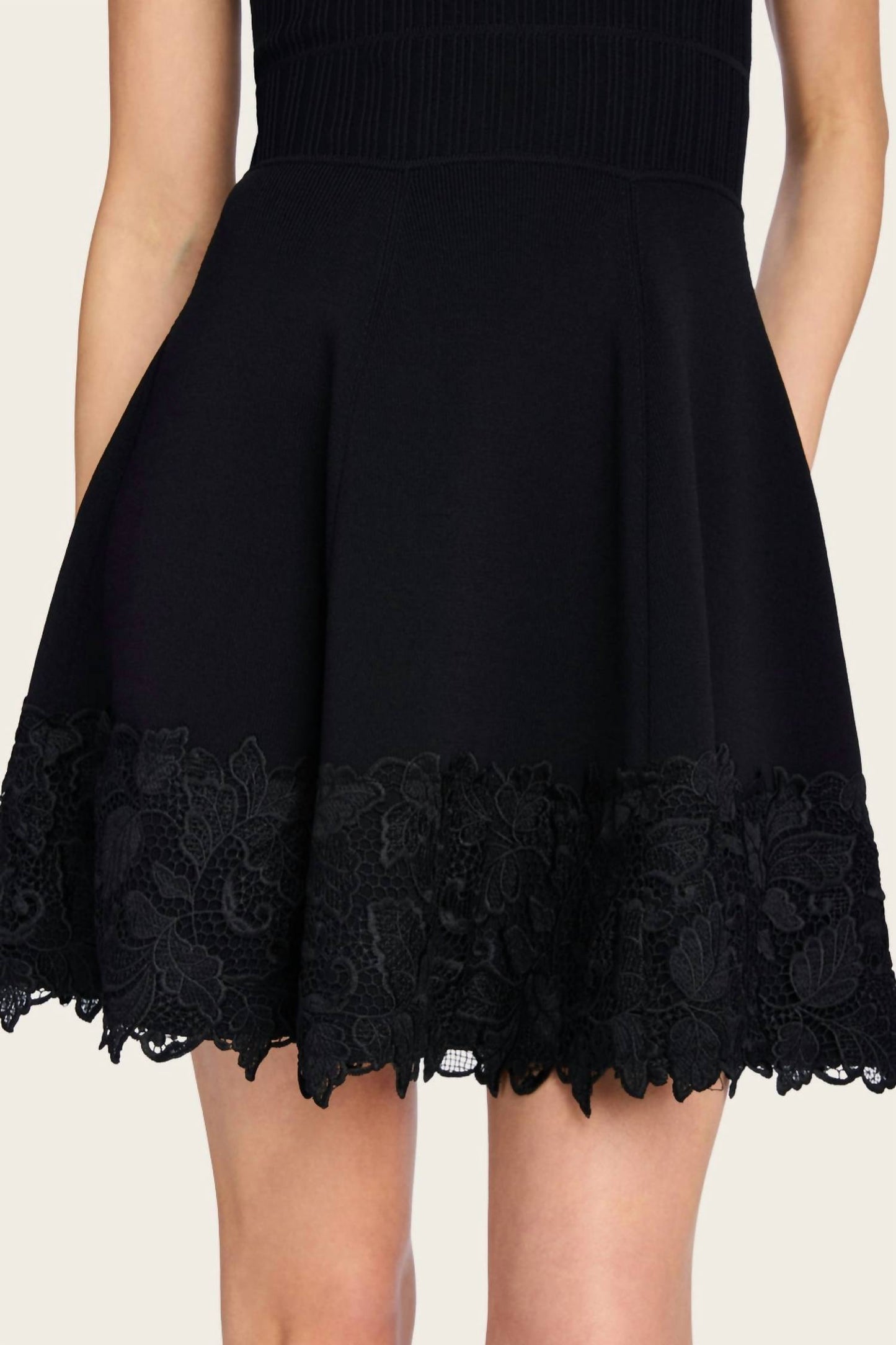 Generation Love - Orpheus Lace Combo Rib Dress