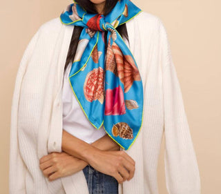 Echo - Women's Sea Treasures Silk Scarf