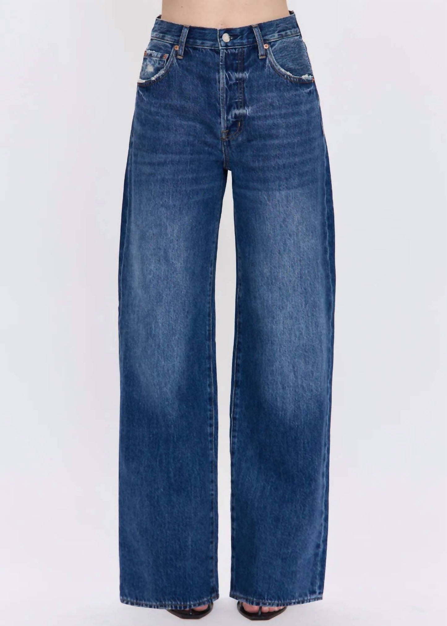 Pistola - Tate High Rise Bow Leg Pants