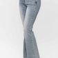 Judy Blue - Tinted Pin Tack Detail Flare Jean