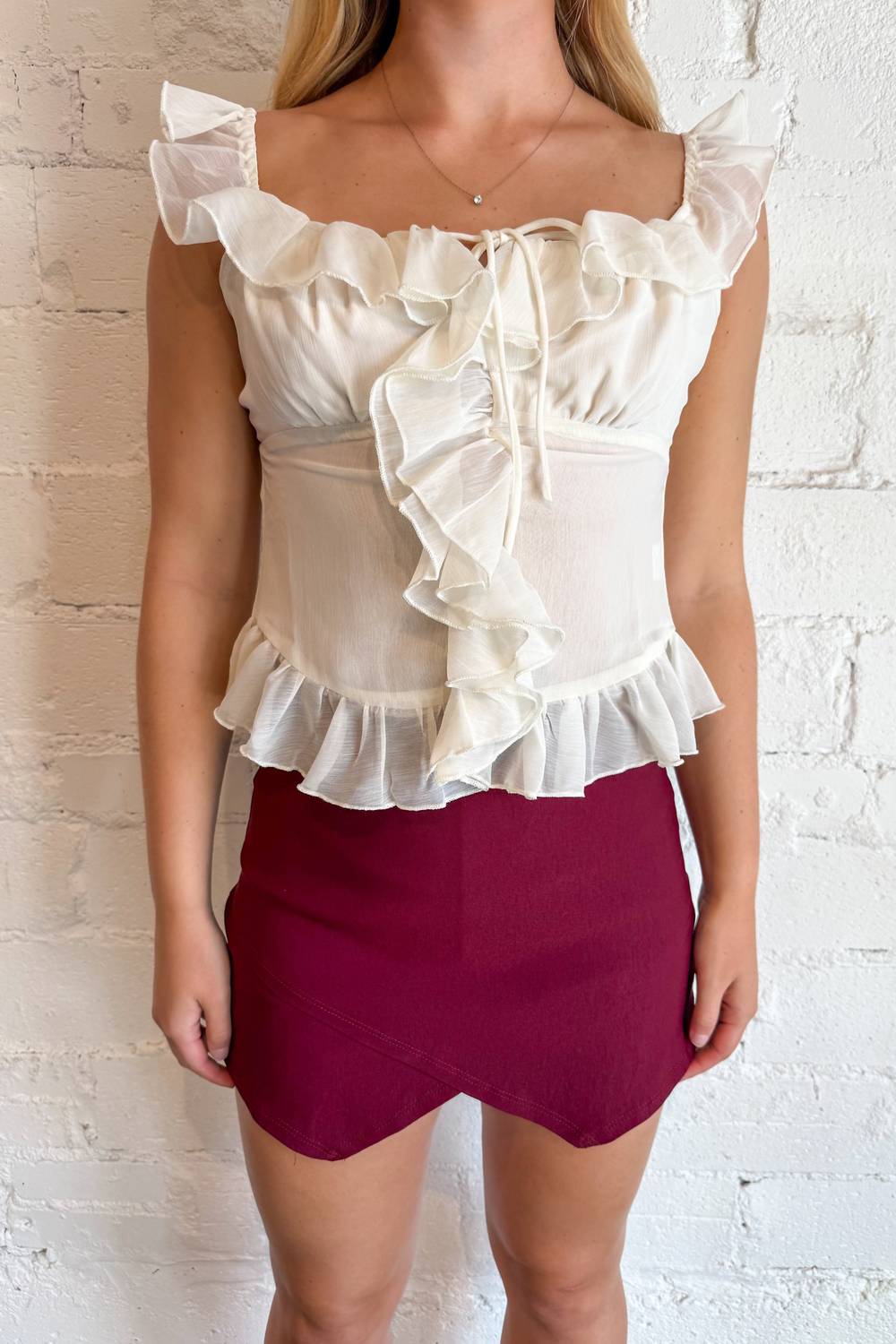 Adeline - Playful Edge Skort