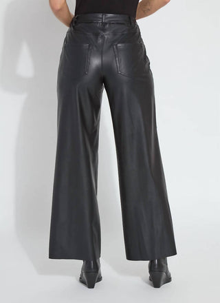 Lysse - Wren Hi Waist Wide Leg Vegan Leather Pant