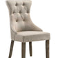 Gabrian Two Tone Reclaimed Side Chair (Set of 2) - Beige / Gray