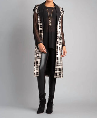 Berek - Plaid Foil Vest