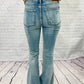 Judy Blue - Light Distressed Flare Jeans