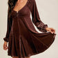 Hem & Thread - Shayla Velvet Mini Dress
