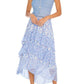 Allison New York - Ella Cascading Ruffles Midi Skirt