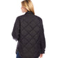 Karen Kane - Faux Fur Quilted Jacket