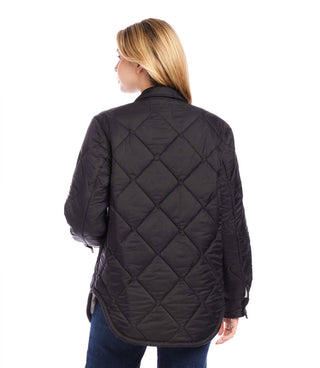 Karen Kane - Faux Fur Quilted Jacket