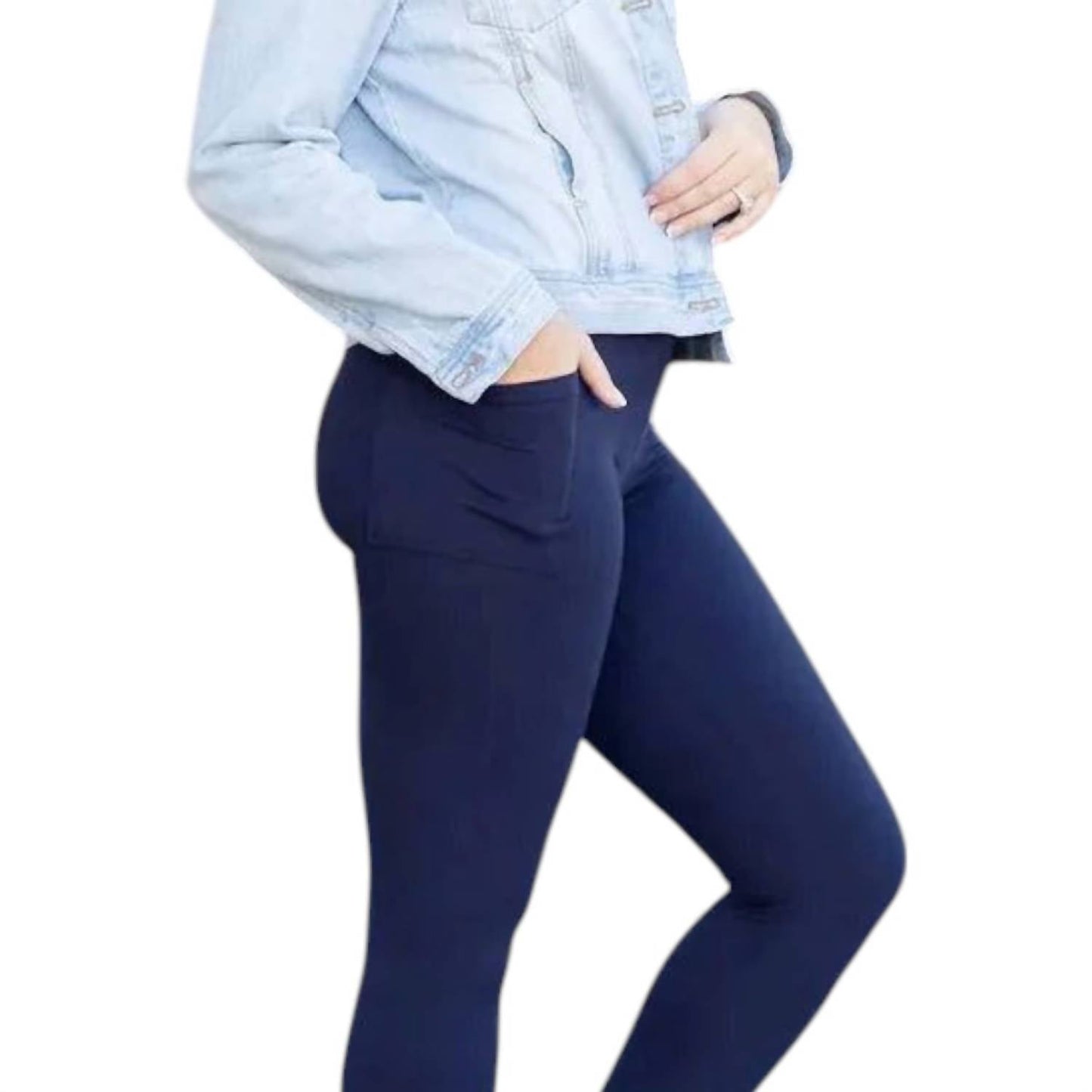 Julia Rose - Riley 7/8 Ankle Length Leggings with Pockets