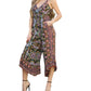 Angie - V Neck Angled Hem Jumpsuit