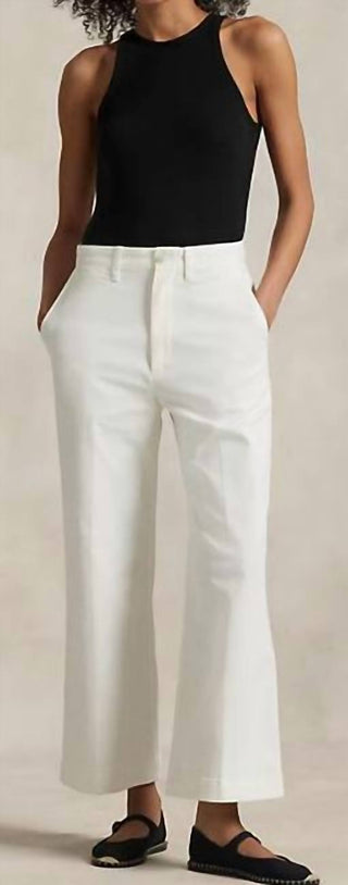Polo Ralph Lauren - Chino Wide Leg Crop Pant