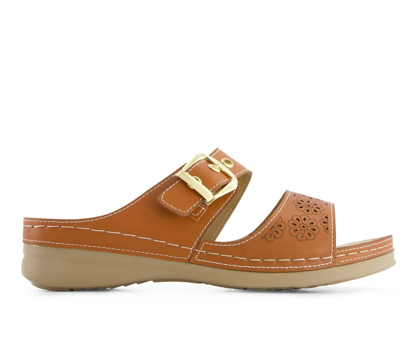 Andrea - Women's Double Strap Comfort Sandals