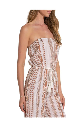 Elan - Caro Tie Waist Jumpsuit