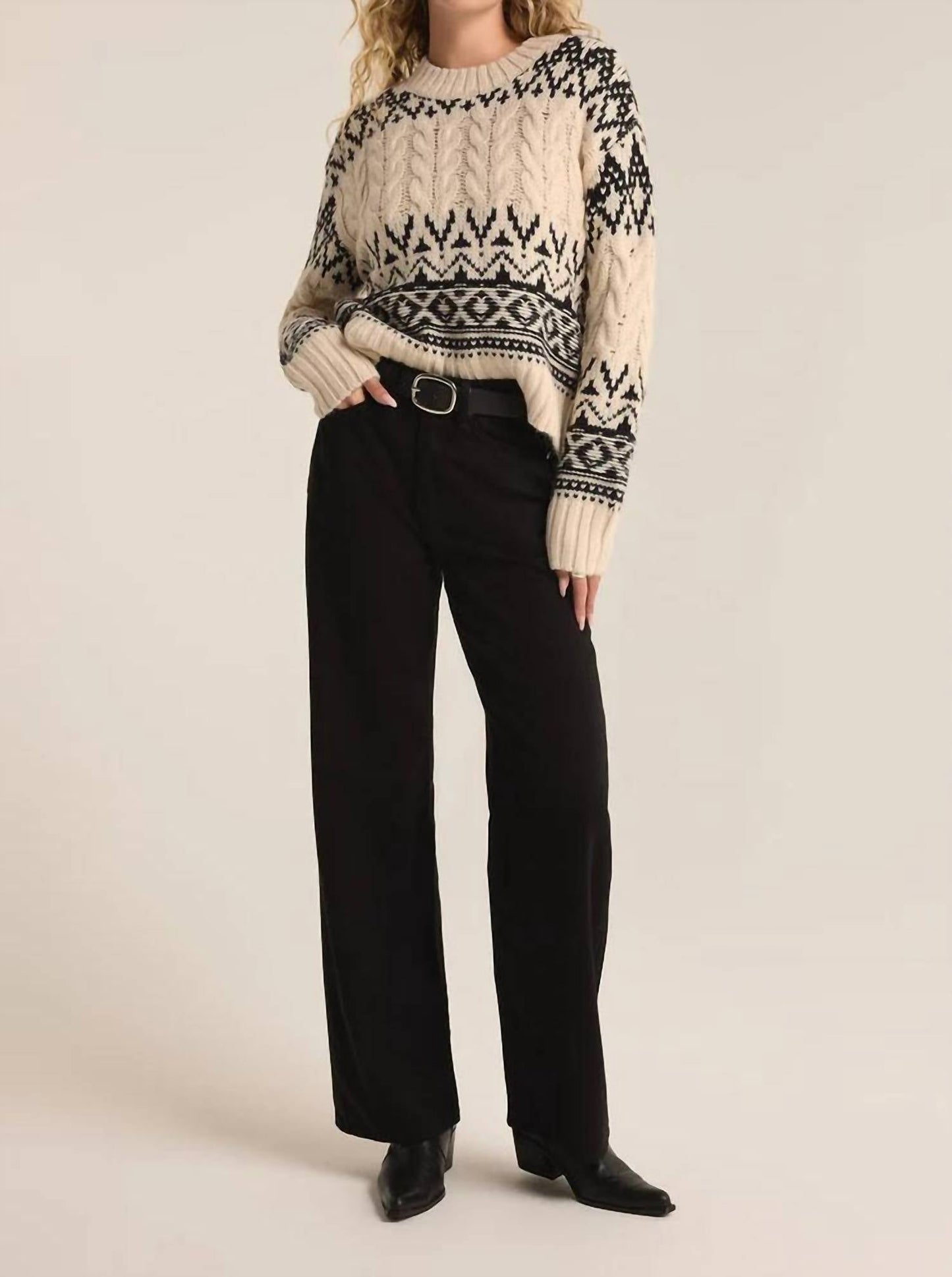 Z Supply - Garland Fairisle Sweater