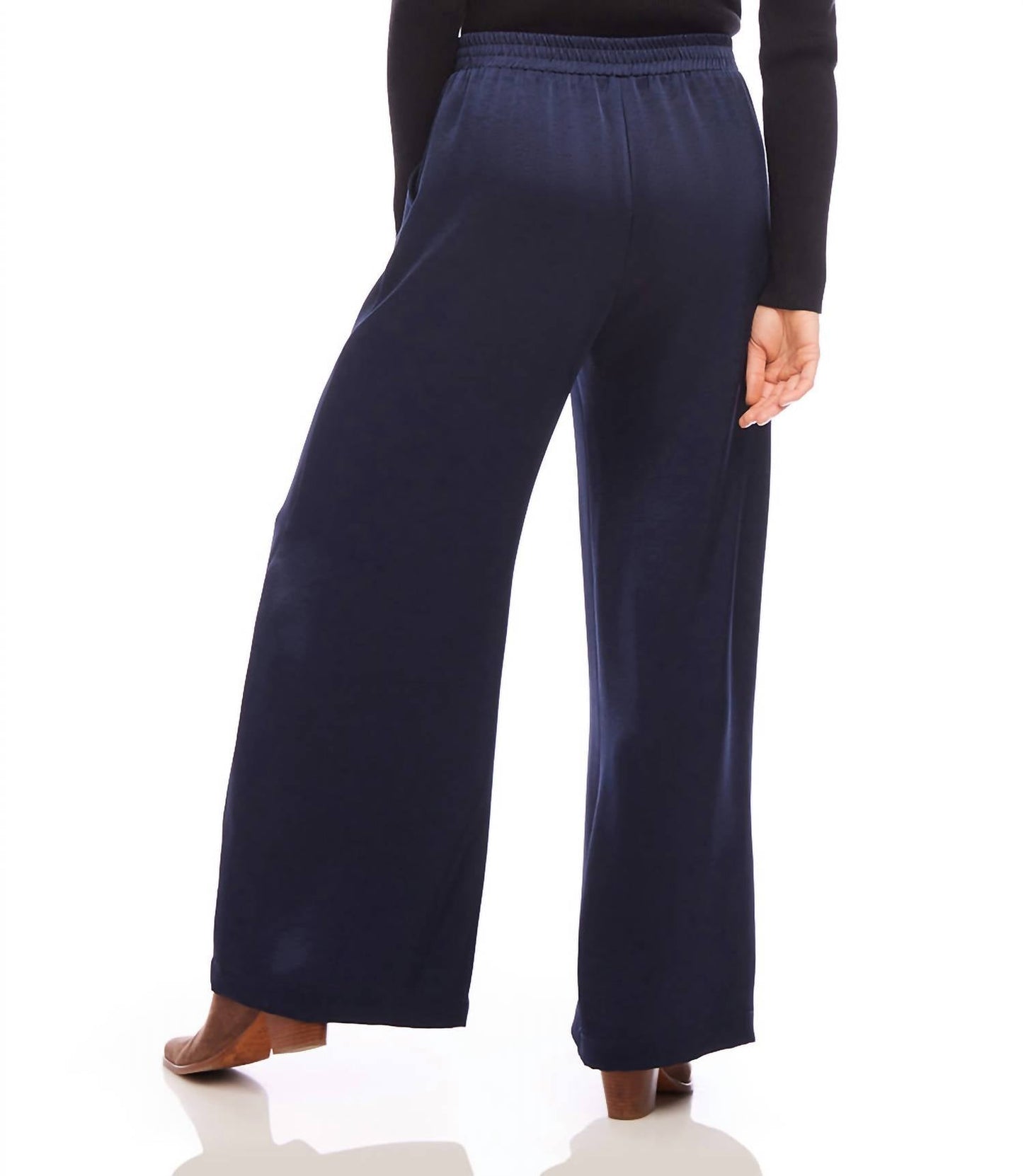 Karen Kane - Wide Leg Satin Pants