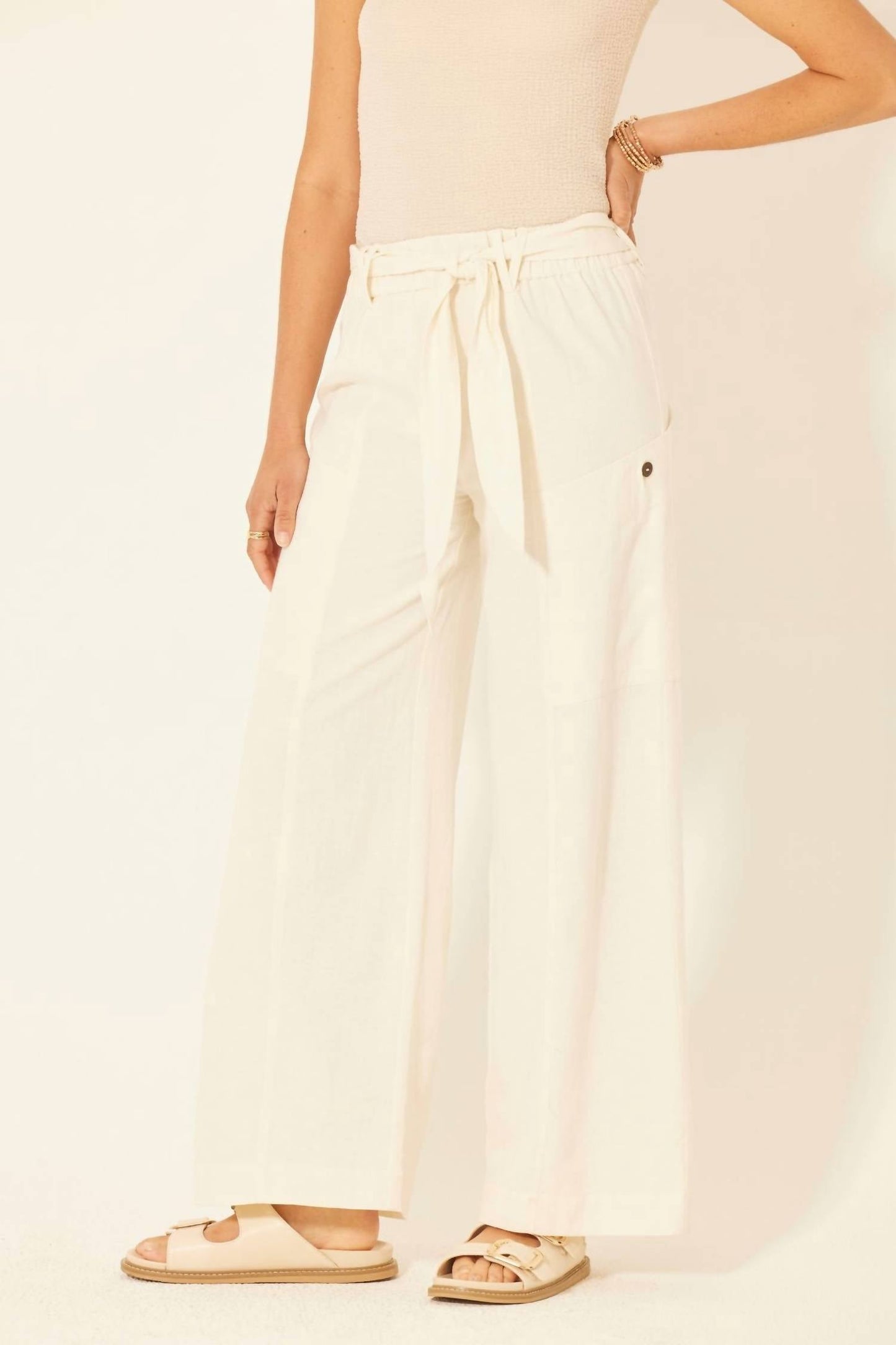 Bila77 - Garnet Tie Front Pant
