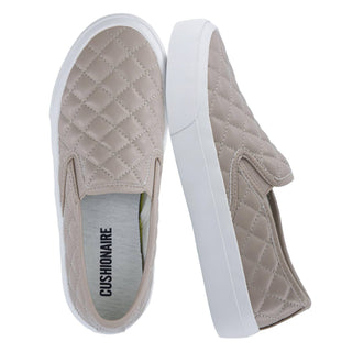 Cushionaire - Women’s Quilted Slip On Sneaker