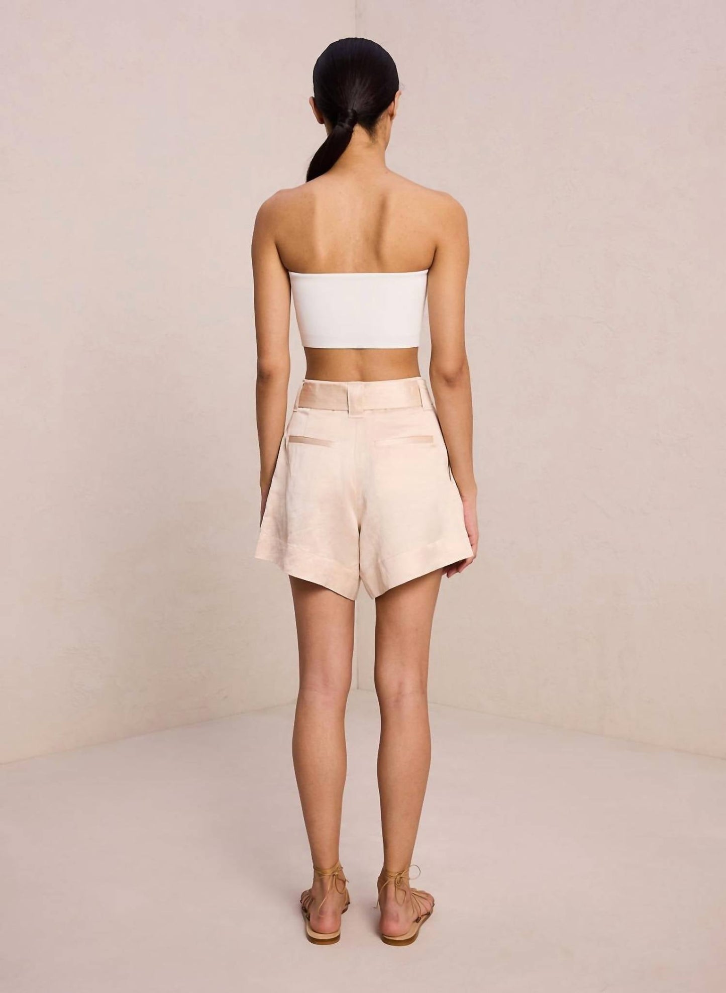 A.L.C. - Dempsey Linen Shine Short