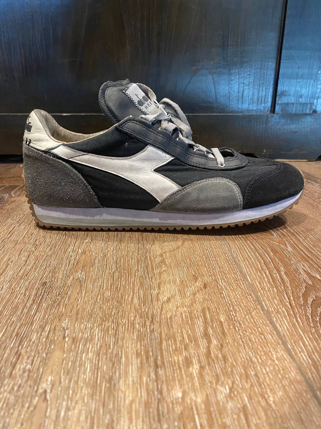 Diadora - Unisex Equipe H Dirty Stone Wash Evo Sneakers
