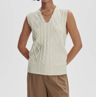 Varley - Kay Cable Knit Vest