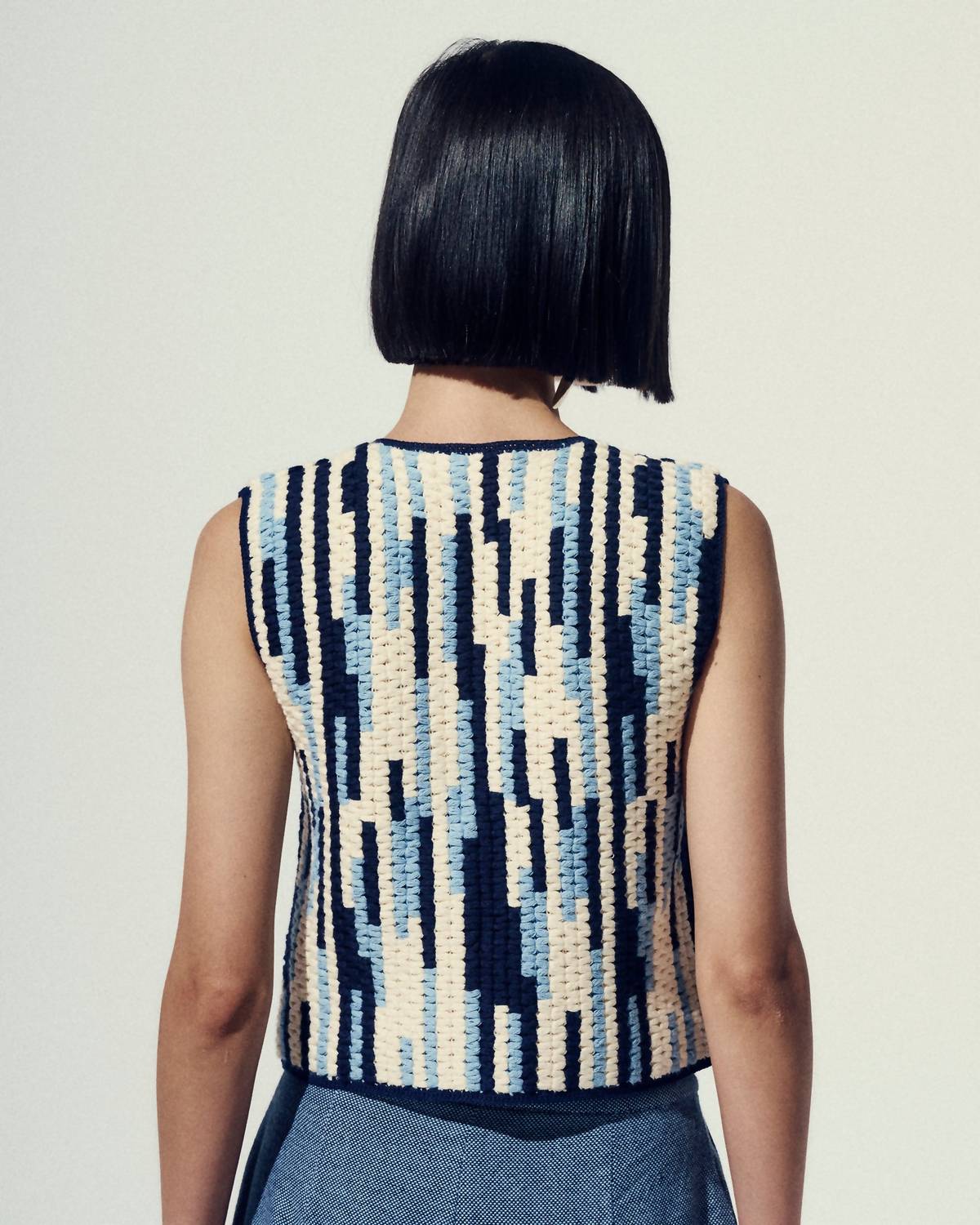 Escvdo - Anadara Crochet Vest