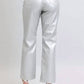 Judy Blue - Faux Leather Straight Pants