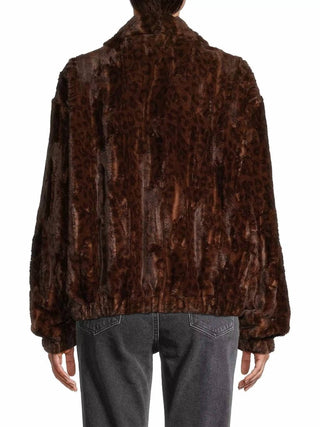 Johnny Was - Jaguar Faux Fur Bomber Jacket