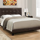 Transitional Upholstered Bed Frame