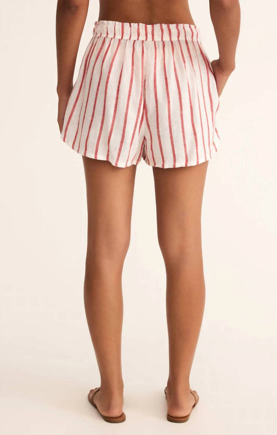 Z Supply - PERFECT LINEN STRIPED SHORT