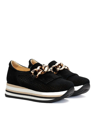 Softwaves - Women's Cloe Velour Sneaker