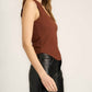 Project Social T - Suki Scoop Neck Ribtank Top