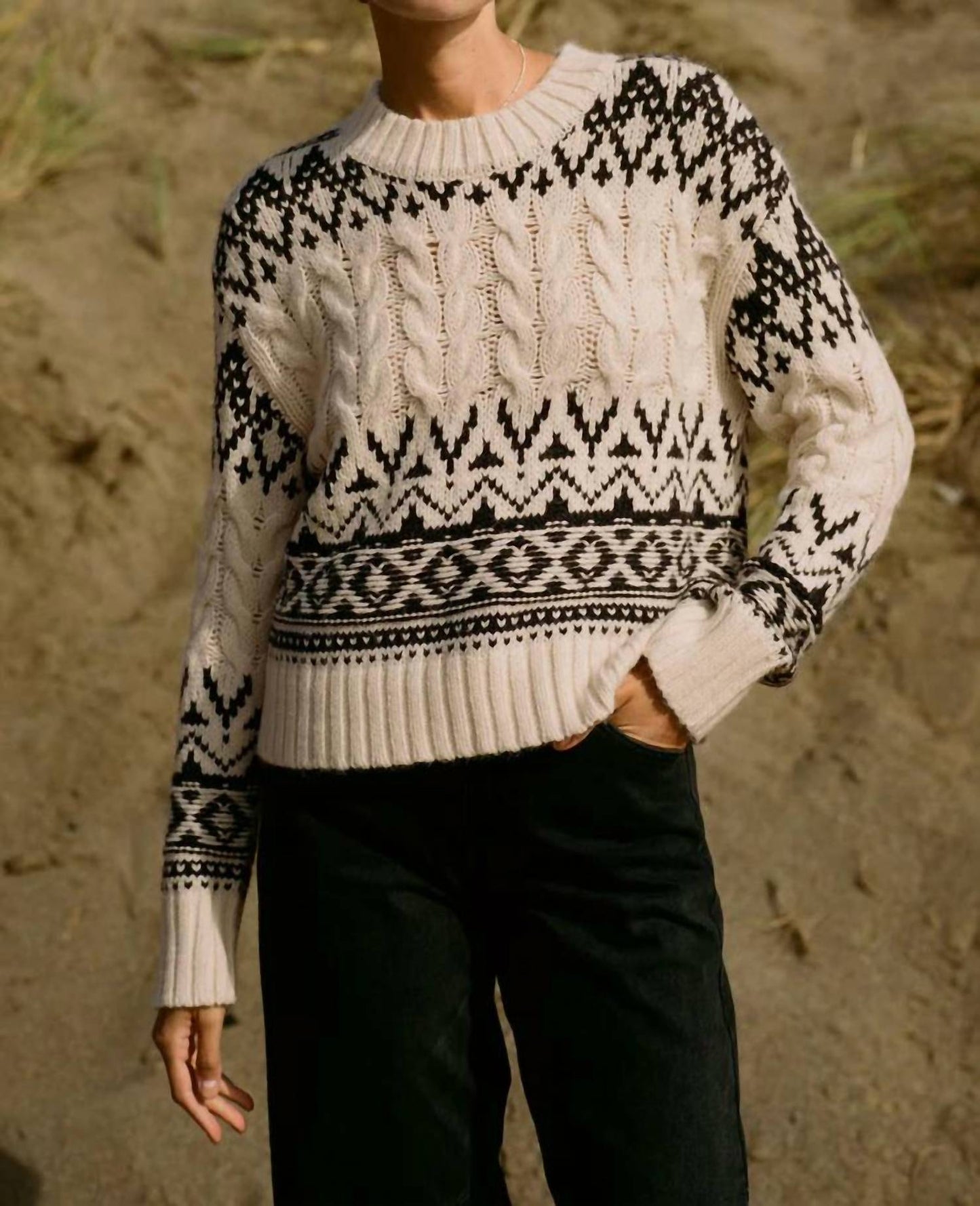 Z Supply - Garland Fairisle Sweater