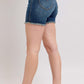 Judy Blue - Tummy Control Fray Hem Shield Pocket Shorts